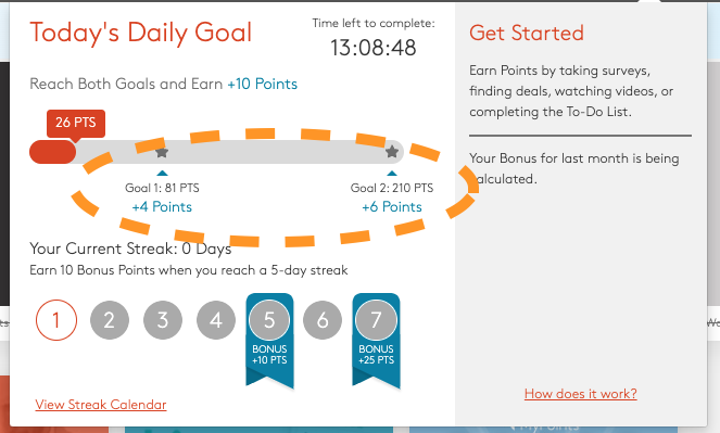 MyPoints Daily Goal: How It Works – MyPoints Help Center